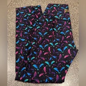 Bundle of NWOT Liberte Lifestyles Halloween Print Athletic Leggings & Shorts